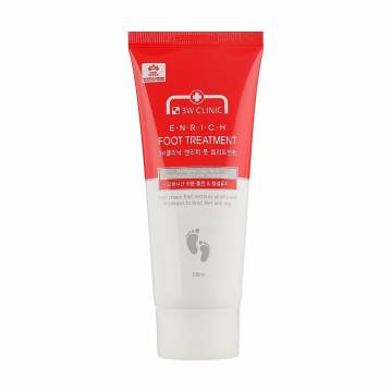 Крем для ног 3W Clinic Enrich Foot Treatment, 100 мл Крем для ног 3W Clinic Enrich Foot Treatment, 100 мл