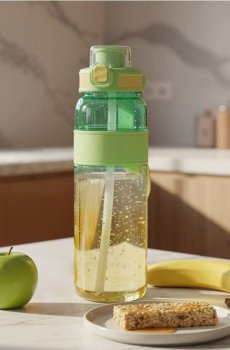 Пляшка - різнобарвний