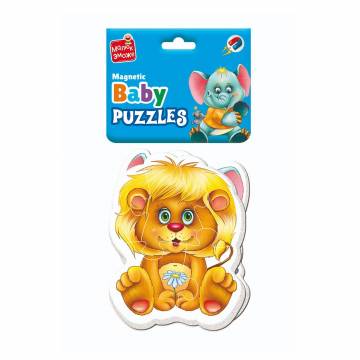 Магнитные бейби пазлы Vladi Toys Малыш сможет Зоопарк, 13.5*10*27 см, от 1 года, 2 картинки (VT3208-28) Магнитные бейби пазлы Vladi Toys Малыш сможет Зоопарк, 13.5*10*27 см, от 1 года, 2 картинки (VT3208-28)