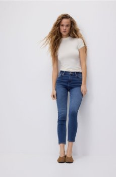 Reserved - Джинси slim push up - синій - 180DT-55J