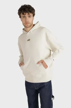Мужское белое худи TJM RLX SIGNATURE Белый XXL Tommy Jeans DM0DM17785