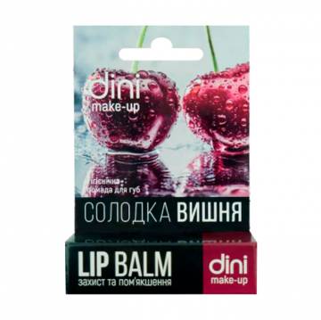 Гигиеническая помада для губ Dini Lip Balm Сладкая вишня, 4.5 г Гигиеническая помада для губ Dini Lip Balm Сладкая вишня, 4.5 г