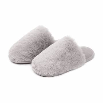 Женские комнатные тапочки Twins HS-Lux закрытые, меховые, серые, размер 40 (26 см) Женские комнатные тапочки Twins HS-Lux закрытые, меховые, серые, размер 40 (26 см)