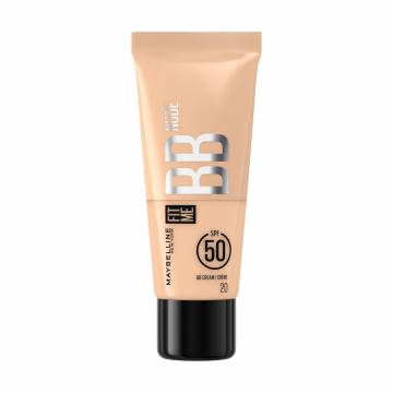 BB-крем для лица Maybelline New York Fit Me BB Cream Nude SPF 50, 20, 30 мл BB-крем для лица Maybelline New York Fit Me BB Cream Nude SPF 50, 20, 30 мл
