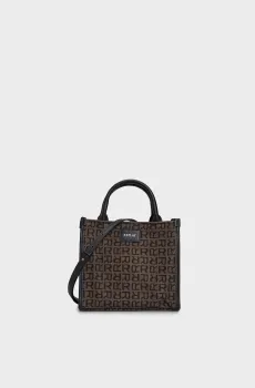 Женская коричневая сумка с узором Коричневый ONESIZE Replay FW3554.002.A0488