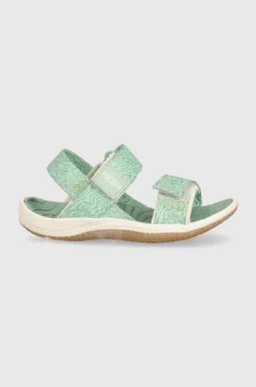 Детские сандалии Keen ELLE BACKSTRAP цвет зелёный Детские сандалии Keen ELLE BACKSTRAP цвет зелёный