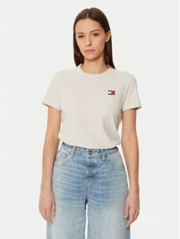 Tommy Jeans Футболка DW0DW20153 Бежевий Regular Fit Tommy Jeans Футболка DW0DW20153 Бежевий Regular Fit