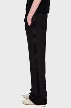 Женские черные брюки Poma Черный 34 ZADIG&VOLTAIRE WWPA01878_BLACKSS26