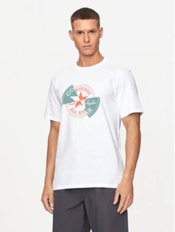 Converse Футболка M Chuck Patch Distort Tee 10026427-A02 Білий Regular Fit Converse Футболка M Chuck Patch Distort Tee 10026427-A02 Білий Regular Fit