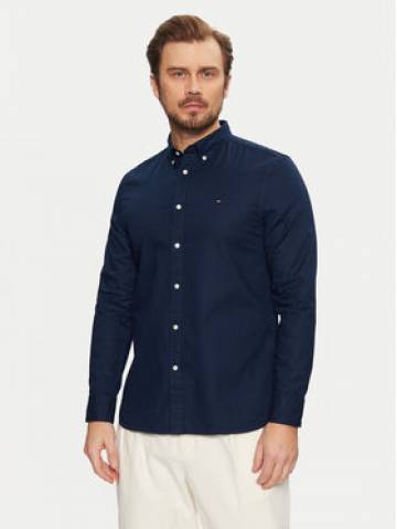 Tommy Hilfiger Сорочка Flex Dobby MW0MW37578 Cиній Slim Fit Tommy Hilfiger Сорочка Flex Dobby MW0MW37578 Cиній Slim Fit