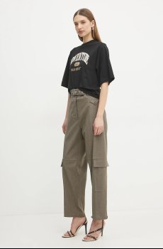 Хлопковая футболка Pinko