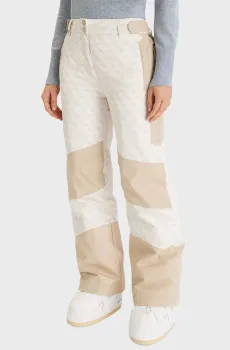 Женские белые лыжные брюки с узором Белый S Guess W5BB70.W3272;P0OA