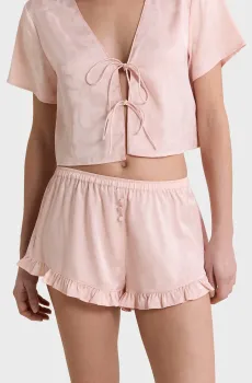 Женские пудровые шорты SPIREE Розовый XS Etam 6556944