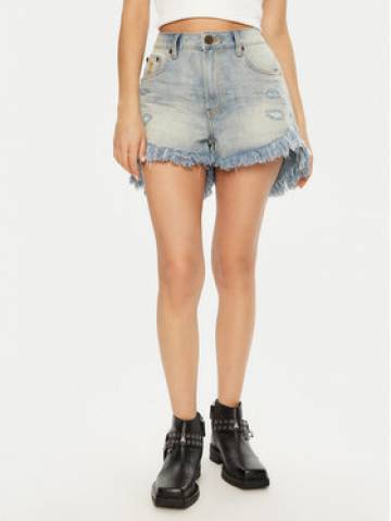 One Teaspoon Джинсові шорти Outlaws 26779 Голубий Regular Fit One Teaspoon Джинсові шорти Outlaws 26779 Голубий Regular Fit