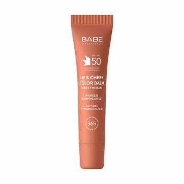 Бальзам-тинт для губ и щек BABE Laboratorios Lip & Cheek Color Balm SPF 50, Nude, 20 мл Бальзам-тинт для губ и щек BABE Laboratorios Lip & Cheek Color Balm SPF 50, Nude, 20 мл