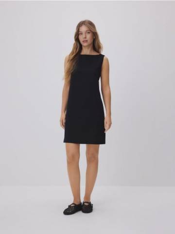 Reserved - Мінісукня з додаванням віскози - чорний - 537FB-99X