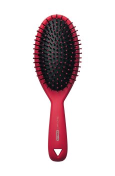 Массажная щетка для волос TITANIA, овальная (2856 BOX)