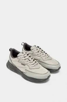 Мужская светло-серые кроссовки Серый 41 HUGO 11399