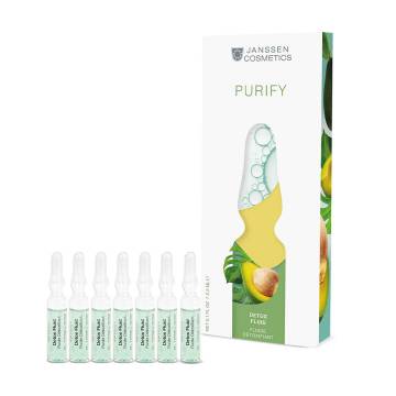 Детокс флюид для лица Janssen Cosmetics Ampoules Detox Fluid, 7*2 мл Детокс флюид для лица Janssen Cosmetics Ampoules Detox Fluid, 7*2 мл