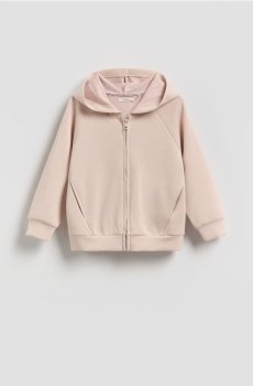 Reserved - Худі з капюшоном з модалу - кавовий - 910HV-84X