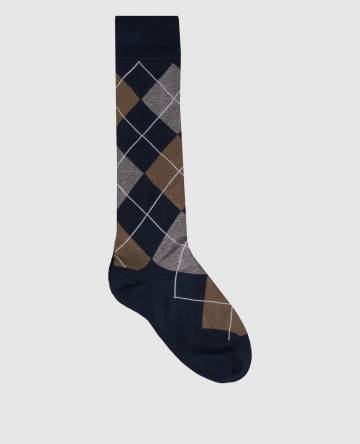 Синие носки ARGYLE в узор Синие носки ARGYLE в узор