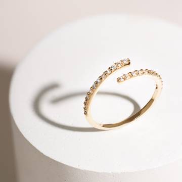 Золотое кольцо Minimal ЗЛК-0367ж-17.5 17.5 Золотое кольцо Minimal ЗЛК-0367ж-17.5 17.5