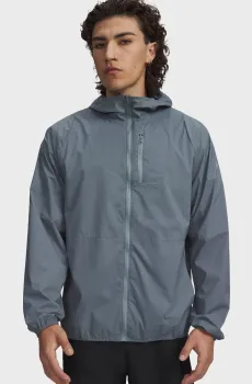 Мужская голубая ветровка LAUNCH LIGHTWEIGHT JKT Голубой L Under Armour 1381879-587