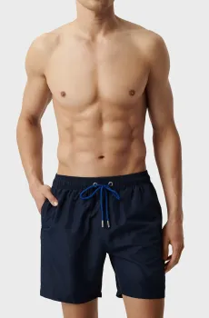 Мужские темно-синие плавательные шорты Синий S Atlantic KMB-223