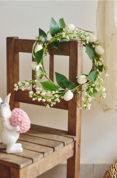 Великодній вінок - зелений