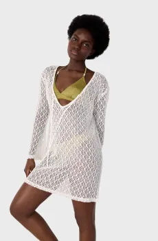 Женская белая туника BIBA Белый S Etam 6553452