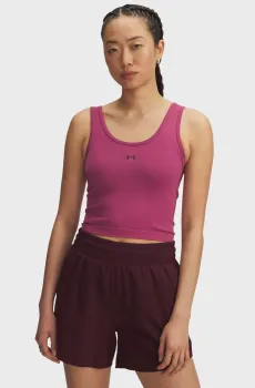 Женская розовая майка UA Vanish Seamless Tank Розовый M Under Armour 6000640-659