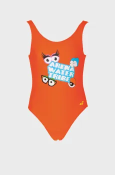 Детский оранжевый купальник AWT KIDS GIRL ONE PIECE Оранжевый 1 Arena 000728-310