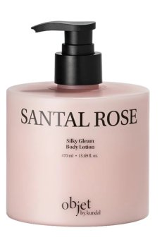 Лосьон для тела Objet by Kundal Moist Gleam Body Lotion, Santal Rose, 470 мл