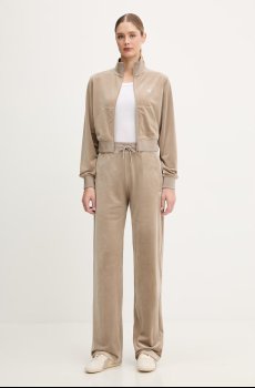 Кофта из велюра Guess COUTURE