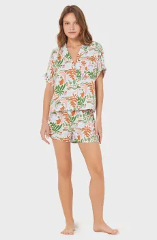 Женские шорты с узором VAIANA Разноцветный XS Etam 6544821