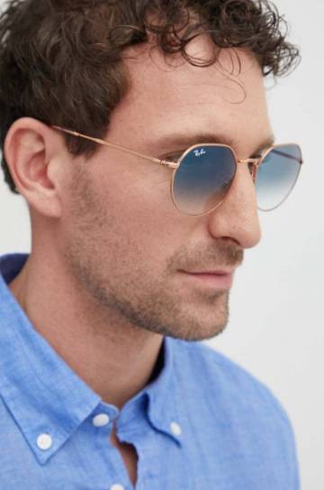 Солнцезащитные очки Ray-Ban JACK цвет золотой 0RB3565 Солнцезащитные очки Ray-Ban JACK цвет золотой 0RB3565