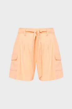 Женские оранжевые шорты Оранжевый 4 DKNY P3BWTR10