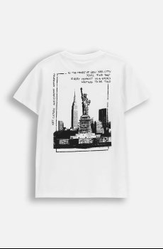 Детская хлопковая футболка Coccodrillo