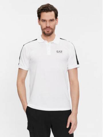 EA7 Emporio Armani Поло 3DPF23 PJ02Z 1100 Білий Regular Fit EA7 Emporio Armani Поло 3DPF23 PJ02Z 1100 Білий Regular Fit
