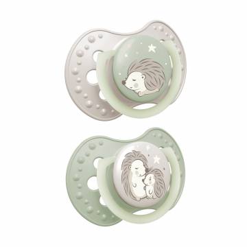 Пустышка LOVI Night & Day Hedgehog силиконовая, динамичная, от 1.5 года, 2 шт (22/931) Пустышка LOVI Night & Day Hedgehog силиконовая, динамичная, от 1.5 года, 2 шт (22/931)
