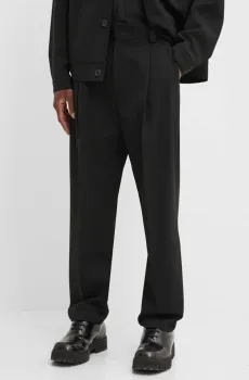 Мужские черные брюки Черный 50 HUGO 50520374;001