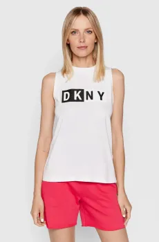 Женская белая майка Белый XS DKNY DP8T5892