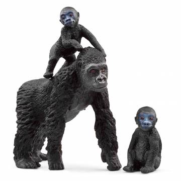 Набір фігурок Schleich Родина горил (42601) Набір фігурок Schleich Родина горил (42601)