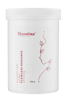 Отбеливающая альгинатная маска для лица Massena Alginate Mask Flawless Radiance, 300 г