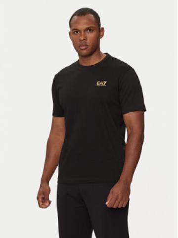 EA7 Emporio Armani Футболка 8NPT25 PJVPZ 0208 Чорний Regular Fit EA7 Emporio Armani Футболка 8NPT25 PJVPZ 0208 Чорний Regular Fit