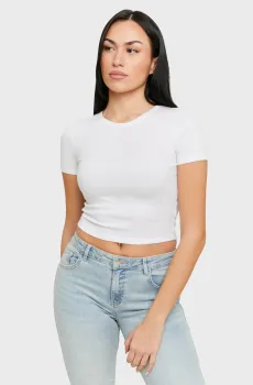 Женский белый топ Белый XXS Tally Weijl STSCOBORIO