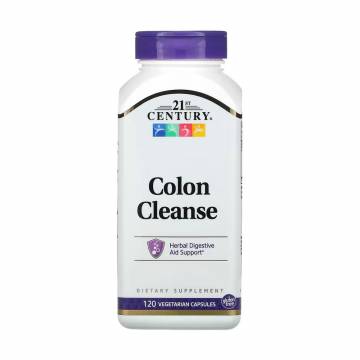 Очищение кишечника 21st Century Colon Cleanse, 120 вегетарианских капсул Очищение кишечника 21st Century Colon Cleanse, 120 вегетарианских капсул