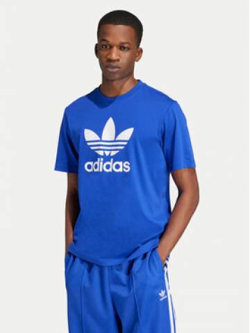 adidas Футболка adicolor Trefoil IZ3058 Голубий Regular Fit adidas Футболка adicolor Trefoil IZ3058 Голубий Regular Fit