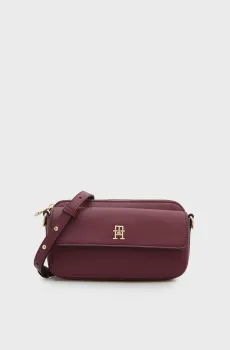 Женская бордовая сумка ICON CAMERA Бордовый ONESIZE Tommy Hilfiger AW0AW18721