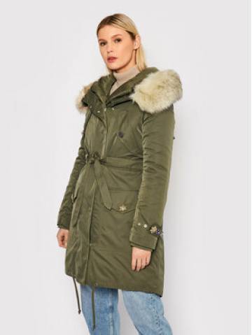 Blugirl Blumarine Куртка парка RH1265-T8727 Зелений Regular Fit Blugirl Blumarine Куртка парка RH1265-T8727 Зелений Regular Fit